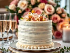 history of champagne cake